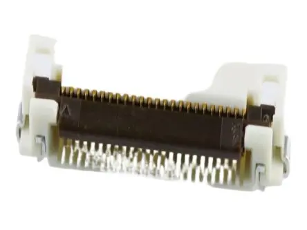 Produktfoto 1 von Molex 52892 ZIF, Oberfläche gewinkelt FPC-Steckverbinder, 24-polig Stecker / 2-reihig, Raster 0.5 mm, SMD