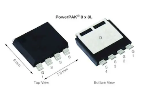 Produktfoto 1 von Vishay TrenchFET P-Kanal, SMD MOSFET Erweiterung -80 V / -175 A 348 W, 4-Pin PowerPAK (8x8L)