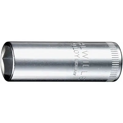 Produktfoto 1 von STAHLWILLE 1/4 in Sechskant Buchse SW 6 mm Vierkant x 50.00 mm