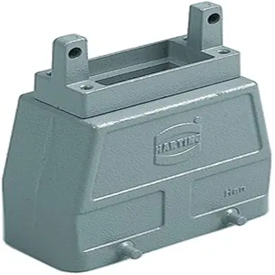 Produktfoto 1 von HARTING Han B Haube Doppelter Hebel 2, Kabel 16B Haube, IP65