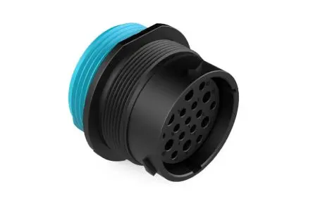 Produktfoto 1 von Amphenol AHDP Anschluss Stecker 19-polig Buchse Bohrung IP67, IP69K