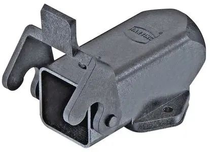 Produktfoto 1 von HARTING Han A Gehäuse Einhebel 1, Oberfläche 3A Gehäuse, IP44, IP65, IP67