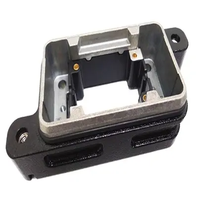Produktfoto 1 von HARTING Han HPR Anbaugehäuse Schraubbefestigung, Hinten 6B Anbaugehäuse, IP65, IP68, IP69, IPx9K