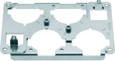 Produktfoto 1 von HARTING Han HPR Rahmen, Stecker, M40, 133 x 89 x 93 mm