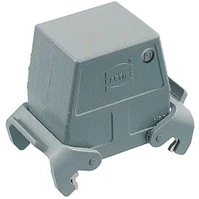 Produktfoto 1 von HARTING Han A Haube Doppelter Hebel 2, Kabel 32A Haube, IP65