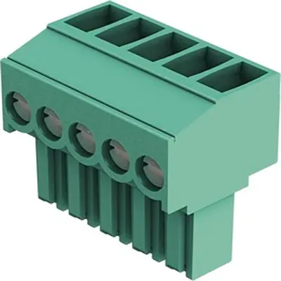 Produktfoto 1 von HARTING Har Flexicon Printklemme Horizontal, 17-polig / 1-reihig, Raster 3.5 mm