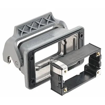 Produktfoto 1 von HARTING Han B Gehäuse Einhebel 1, Hinten 10B Anbaugehäuse, IP65