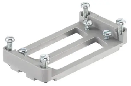 Produktfoto 1 von HARTING Han B Adapterplatte, Grau