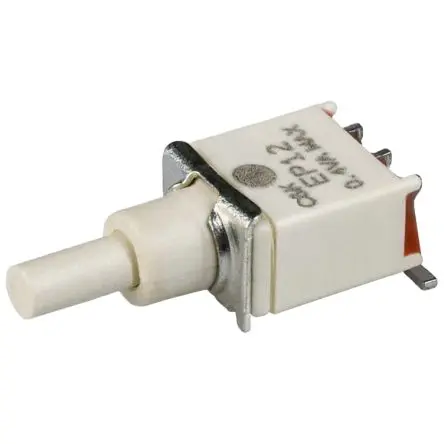 Produktfoto 1 von C & K EP11 Druckknopf Tastend SMD, 1-poliger Umschalter 20 V 20 V, IP57