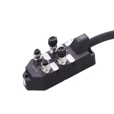 Produktfoto 1 von HARTING Circular Connectors M12 Verteilerkasten 4 Anschlüsse, M12-Stecker