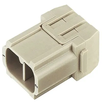Produktfoto 1 von HARTING Han Modular Modul Stecker, 2-polig 31 A, Crimpbefestigung, Modul