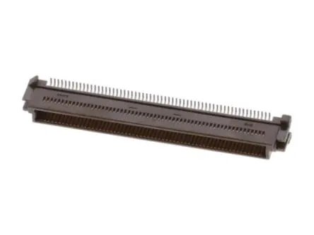 Produktfoto 1 von Molex 53647 Leiterplattenleiste Vertikal, 120-polig / 2-reihig, Raster 0.635 mm Raster Oberfläche, Platine-Platine,