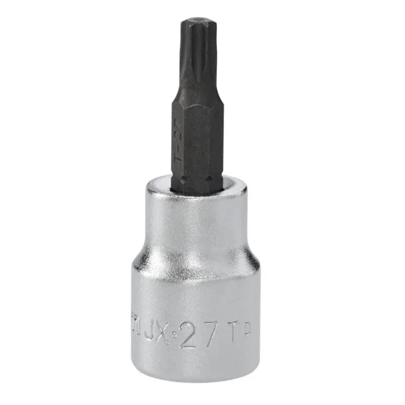 Produktfoto 1 von Facom 3/8 in Innensechsrund Buchse SW T27 Vierkant x 46mm