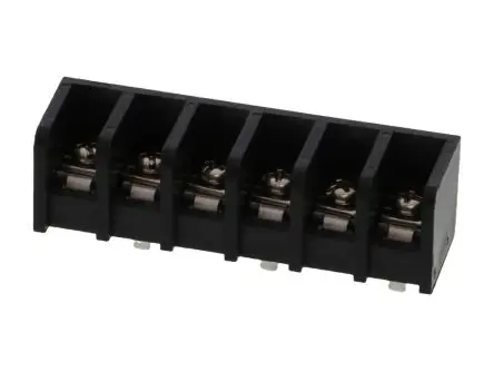 Produktfoto 1 von Molex Klemmenleiste Vertikal Messing, Stahl 1-reihig 50A, Raster 12.7 mm, 600V Nickel, Zinn