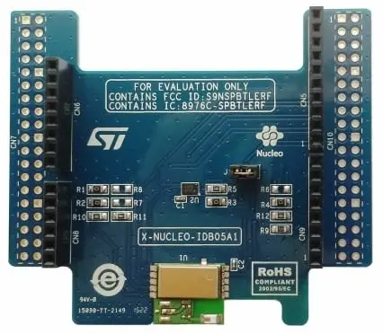 Produktfoto 1 von STMicroelectronics E/A-Erweiterungsmodul, Evaluationsboard, Erweiterungs-Leiterplatte Erweiterungs-Leiterplatte