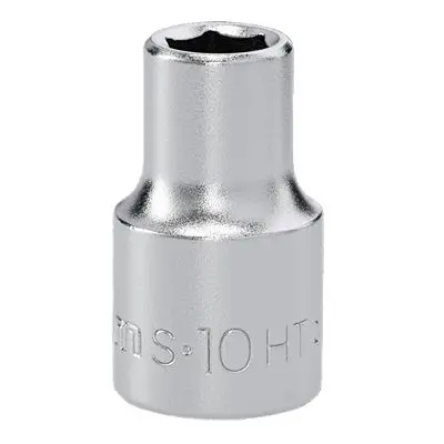 Produktfoto 1 von Facom 1/2 in Sechskant Buchse SW 10 mm Steckhülse x 38mm
