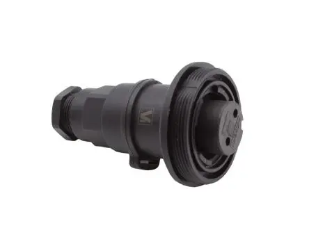 Produktfoto 1 von Bulgin Standard Vitalis Buccaneer 38.1 mm Rundsteckverbinder Buchse 3-polig Buchse 12A Frei hängend IP68, IP69K