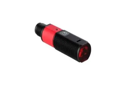 Produktfoto 1 von Leuze 318B Zylindrisch Näherungsschalter, Tast-Prinzip, PnP, Transistor Ausgang, 4-poliger M12-Stecker