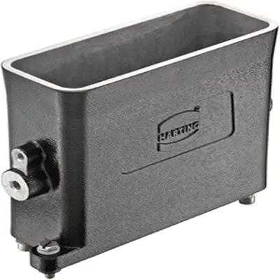Produktfoto 1 von HARTING Han HPR EasyCon Haube Schraubbefestigung, Kabel 16B Arretierung, IP65, IP68, IP69, IPx9K