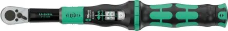 Produktfoto 1 von Wera 05075691001 1/4 in Drehmomentschlüssel Sechskant 25 Nm, Länge 299mm, 4 %