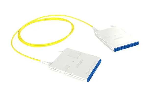 Produktfoto 1 von HellermannTyton Connectivity RapidNet Ultra12 Kassette 12 Port Singlemode LC - LC B. 94 mm H. 12 mm L. 50 m