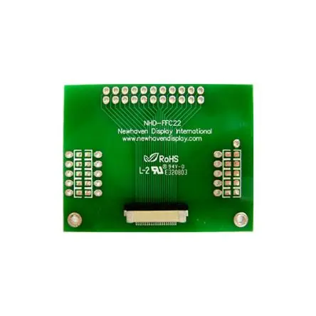 Produktfoto 1 von NEWHAVEN DISPLAY INTERNATIONAL Breakout-Board Entwicklungsboard FFC für 22-polig FFC Platine