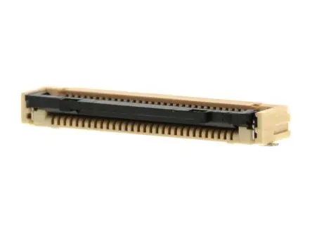 Produktfoto 1 von Molex 502790 ZIF, Oberfläche gewinkelt FPC-Steckverbinder, 30-polig / 1-reihig, Raster 0.5 mm, SMD