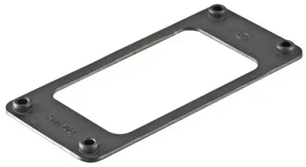 Produktfoto 1 von HARTING Han B Flanschdichtung, 93 x 43.4 x 1.3 mm