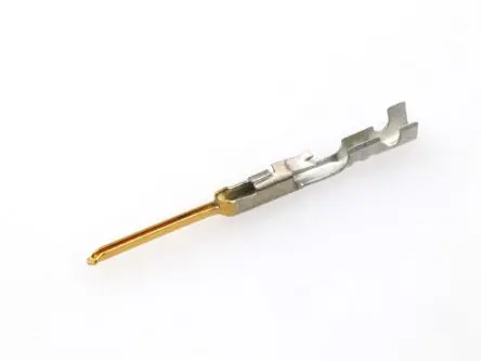 Produktfoto 1 von Molex 70021 Crimp-Anschlussklemme, Stecker Crimpbefestigung 24 AWG, Gold 22 AWG