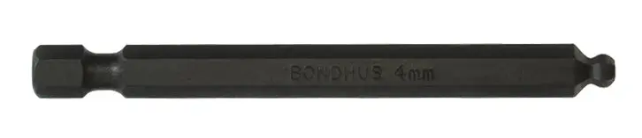 Produktfoto 1 von Bessey 1/4 in 4 mm Sechskant Sechskant-Bit, Sechskant Stahl, 1-teilig, 76 mm