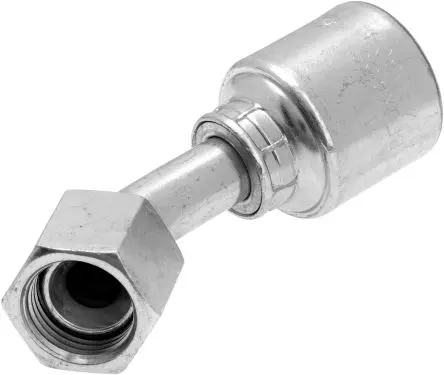 Produktfoto 1 von GatesAnschlusstück aus Trennplatte Stecker/Buchse UN/UNF, 45 °, 0.25 Zoll
