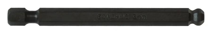 Produktfoto 1 von Bessey 1/4 in 6 mm Sechskant Sechskant-Bit, Sechskant Stahl, 1-teilig, 76 mm