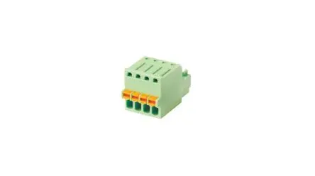 Produktfoto 1 von RND RND 205 Stiftsockel Gerade, Kabel, 2-polig / 1-reihig, Raster 2.5 mm Schraubbefestigung