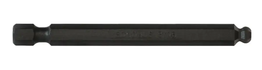 Produktfoto 1 von Bessey 1/4 in 3/16 in Sechskant Sechskant-Bit, Sechskant Stahl, 1-teilig, 76 mm