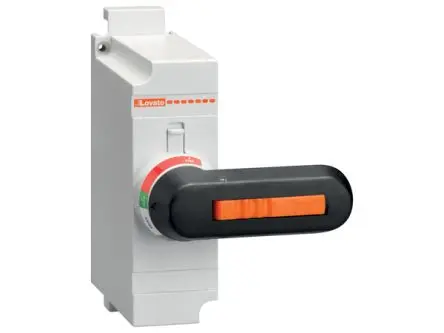 Produktfoto 1 von Lovato GM Series Griff Schwarz
