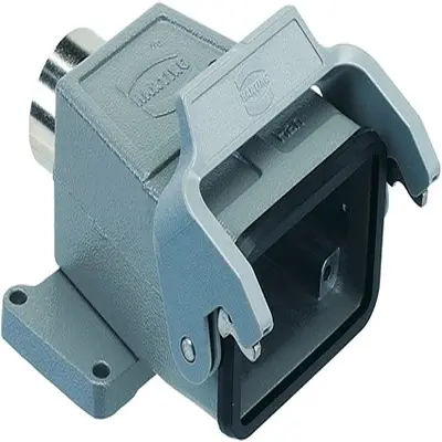 Produktfoto 1 von HARTING Han B Gehäuse Einhebel 1, Kabel 6B Kupplungsgehäuse, IP65