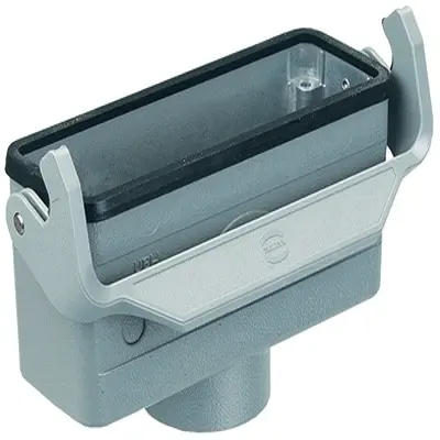 Produktfoto 1 von HARTING Han B Gehäuse Einhebel 1, Kabel 16B Kupplungsgehäuse, IP65