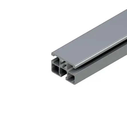MiniTec Aluminium Profil-Montagesystem Aluminium Profil, 1-fach Nut, Länge 1000 mm 20.1065/1M-P
