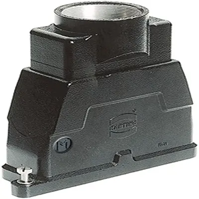 Produktfoto 1 von HARTING Han HPR Haube Hebel, Kabel 24B Haube für obere Kabeleinführung, IP65, IP68