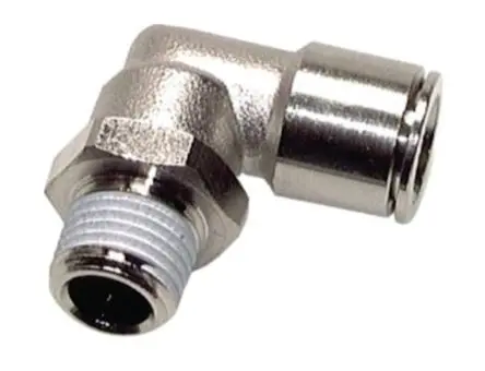 Produktfoto 1 von B&R, Hydraulikanschluss, Winkelanschluss 8 mm Außen-ø  29.8mm, Messing (Gehäuse)