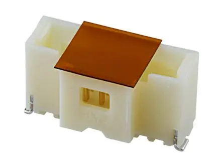 Produktfoto 1 von Molex 203556 Leiterplattenleiste Vertikal, 8-polig / 1-reihig, Raster 1 mm Raster Oberfläche, Kabel-Platine, Ummantelt