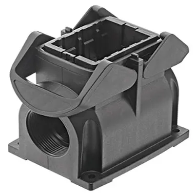 Produktfoto 1 von HARTING Han Eco Modular Oberflächenmontiertes Gehäuse Doppelter Hebel, SMD 6B Aufputzgehäuse, IP65