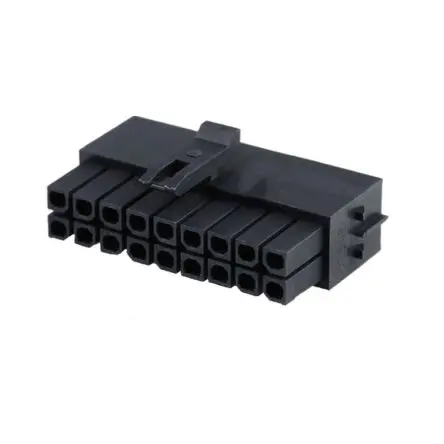 Produktfoto 1 von Molex 206461 Buchse Steckverbindergehäuse 3 mm, 18-polig / 2-reihig Gerade