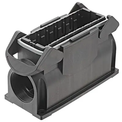 Produktfoto 1 von HARTING Han Eco Modular Oberflächenmontiertes Gehäuse Doppelter Hebel 2, SMD 24B Oberflächenmontiertes Gehäuse, IP65