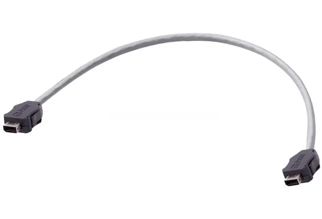 Produktfoto 1 von HARTING IX Industrial Cat6a Kabel assembliert, 1 m, Grau, A IX Industrie Stecker, B Ix Industriell Stecker Abgeschirmt,