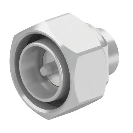 Produktfoto 1 von Huber+Suhner N Stecker Koaxialsteckverbinder Typ N, Kabel, 50 Ω Klemme, Gerade