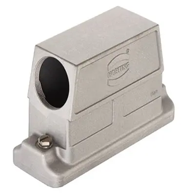 Produktfoto 1 von HARTING Han HP Direct EMC Haube Schraubbefestigung, Kabel 24B Haube, IP66, IP68, IP69, IPx9K