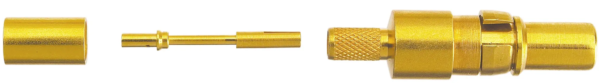 Produktfoto 1 von HARTING D Sub Kontakt, Stecker Crimpbefestigung, Kupferlegierung, Edelmetall über Nickel, 2.7 mΩ max, Crimpbefestigung