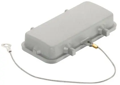 Produktfoto 1 von HARTING Han B Staubschutzdeckel, 96 x 45 x 17.6 mm
