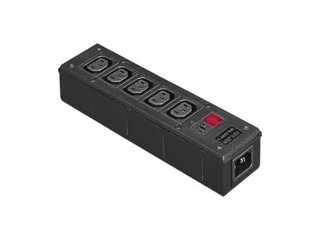 Produktfoto 1 von Bulgin PXD306 Verteilerkasten, 5-fach 10A, 2m Kabel, 250V Abgesichert